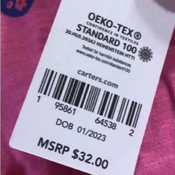 Carter's Baby Girl Shorts & Top  4-pc Set Size 3T - Picture 5 of 13